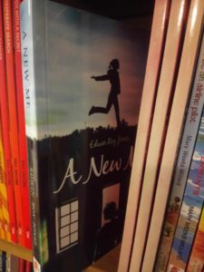 Dernier Publishing books on shelf in bookshop